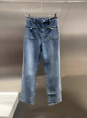 正品3H3R610-23 D小23秋2 935 蓝色X 牛仔裤