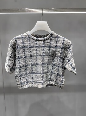 正品2H2E336-23 D大23夏5 1499W 蓝色  针织衫