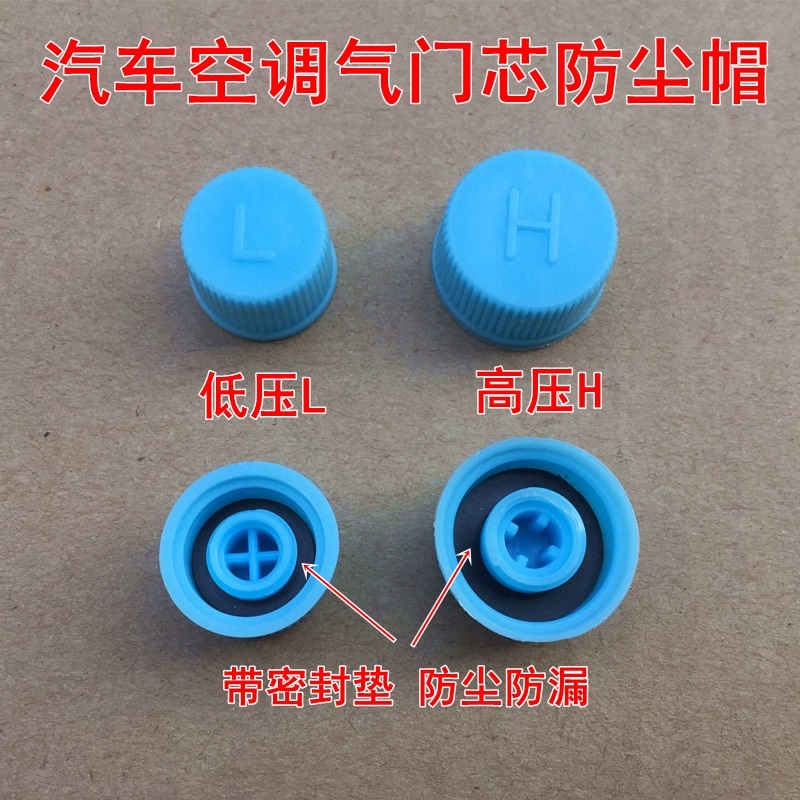 适用于赛欧3爱唯欧乐风凯越1718迈锐宝空调气门高低压帽加氟嘴盖