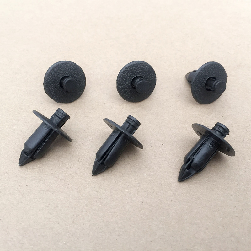 适用于骏派D60夏利N7N5N3V5A+威志V2通风盖板导流板卡扣膨胀卡子