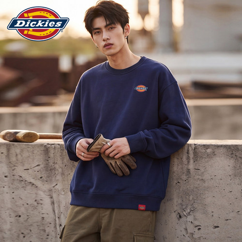 Dickies休闲百搭圆领卫衣男秋季