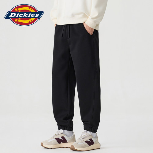 Dickies宽松束脚裤系绳针织卫裤