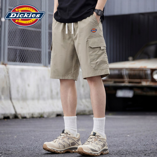 Dickies抽绳直筒休闲短裤