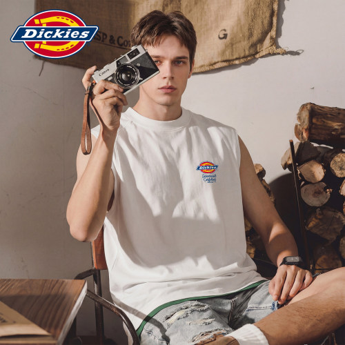 Dickies新款印花无袖背心