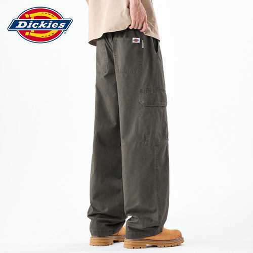 Dickies抽绳大口袋休闲工装裤