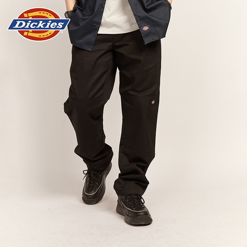 Dickies帝酷适2025秋冬季工装休闲情侣款长裤潮牌双膝裤男女同款,男装,休闲裤,淘宝优惠券,粉丝福利购,淘宝优惠卷