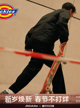 Dickies帝酷适 x TOM KNOX滑手联名款休闲裤长裤男款下装
