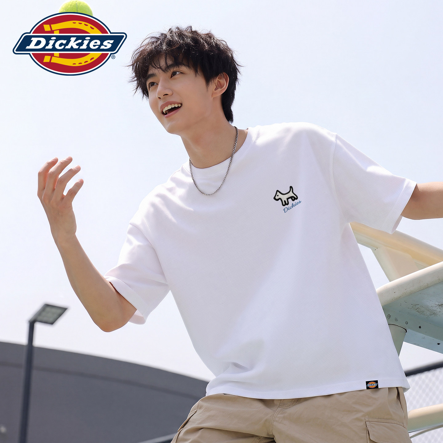 dickies速干网眼短袖T恤图片
