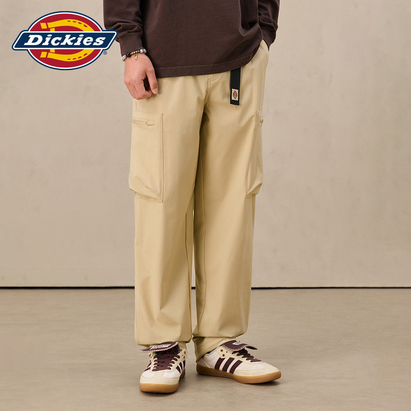 Dickies帝酷适春秋凉感面料束脚慢跑裤多口袋设计工装裤男女情侣J