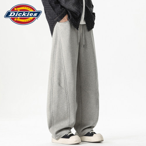 Dickies解构拼接抽绳垂感卫裤