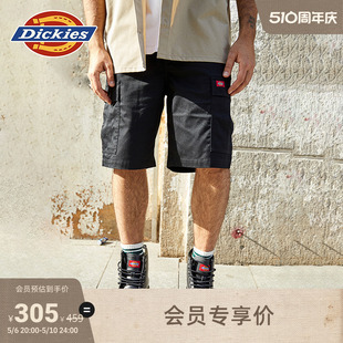 腰宽松多口袋休闲工装 短裤 抽绳裤 Dickies24春夏新品 男女情侣