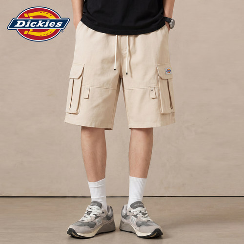 Dickies帝酷适美式工装短裤男士夏季纯棉宽松直筒休闲五分中裤子M