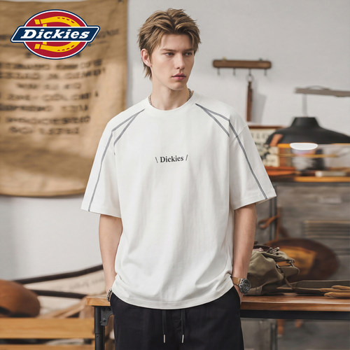 Dickies帝酷适索罗娜短袖T恤男款夏季美式cleanfit宽松半袖上衣M