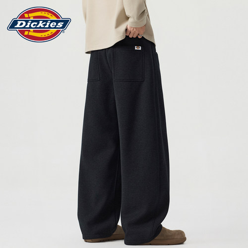 Dickies潮牌百搭阔腿针织休闲裤