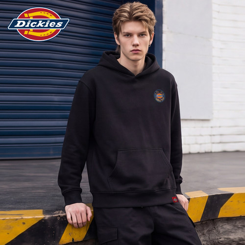 Dickies男秋季美式潮牌连帽卫衣