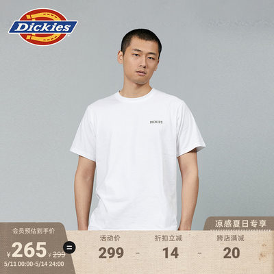 Dickies短袖T恤背后大图案印花