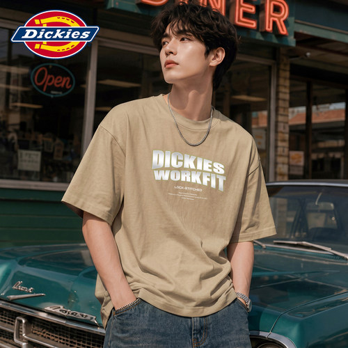 Dickies圆领宽松薄款短袖T恤