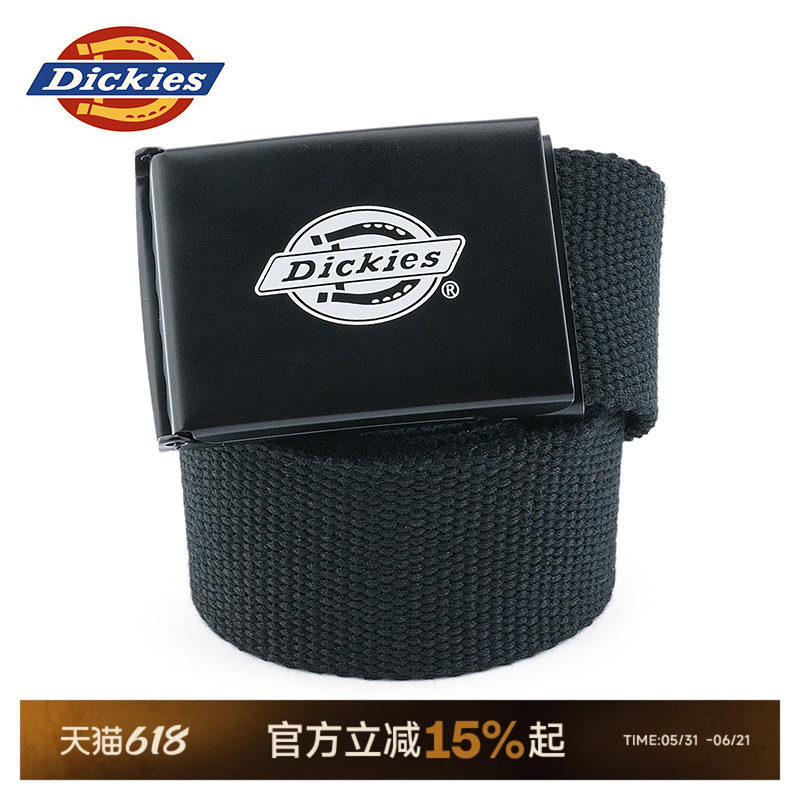 Dickies帝酷适2025春秋新款马蹄铁LOGO印花灵感设计腰带男女情侣J
