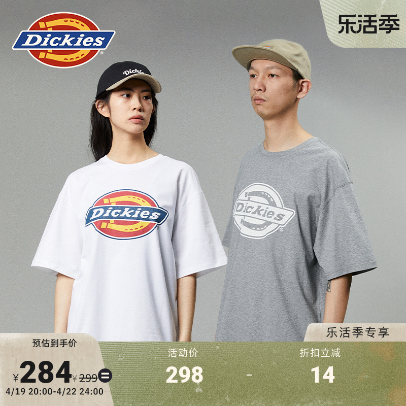 Dickies短袖T恤胸前大logo印花