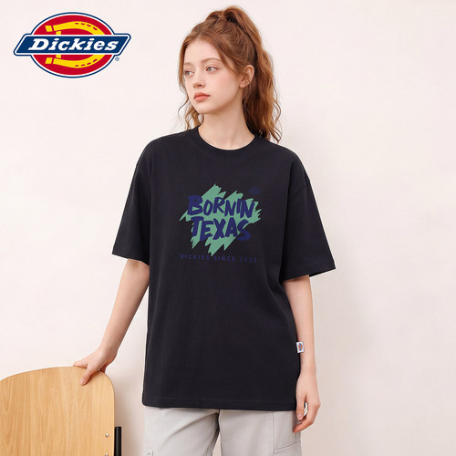 Dickies美式字母印花短袖T恤