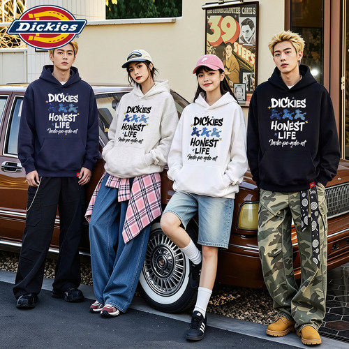 Dickies迪凯思品牌字母印花卫衣
