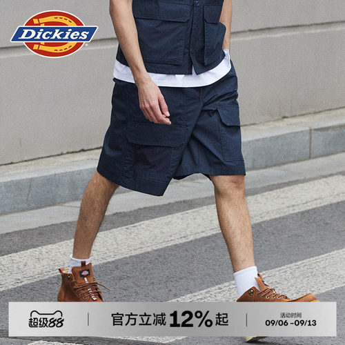 Dickies短裤双膝户外风格