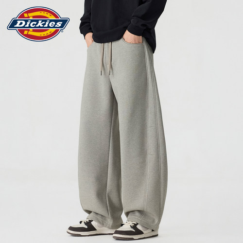 Dickies潮牌百搭阔腿针织休闲裤
