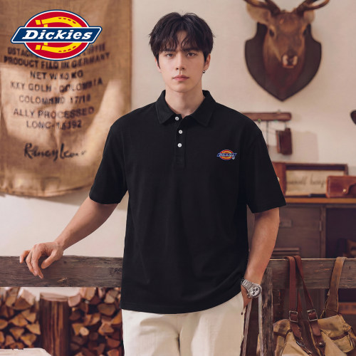 Dickies新款翻领短袖POLO衫
