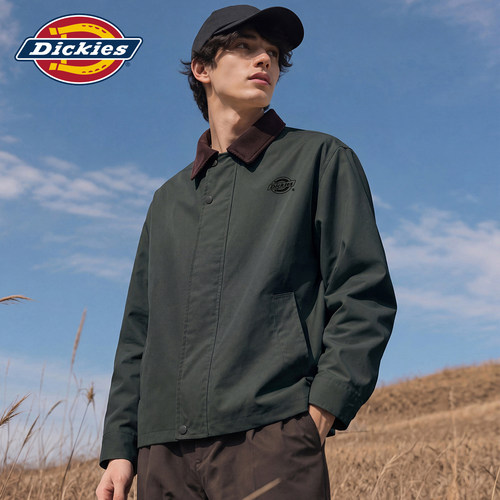 Dickies美式休闲简约翻领夹克