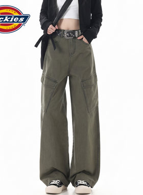 Dickies帝酷适潮流工装裤女宽松Y