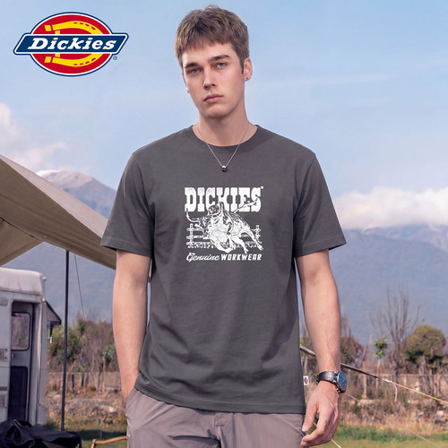 Dickies新款印花短袖T恤衫