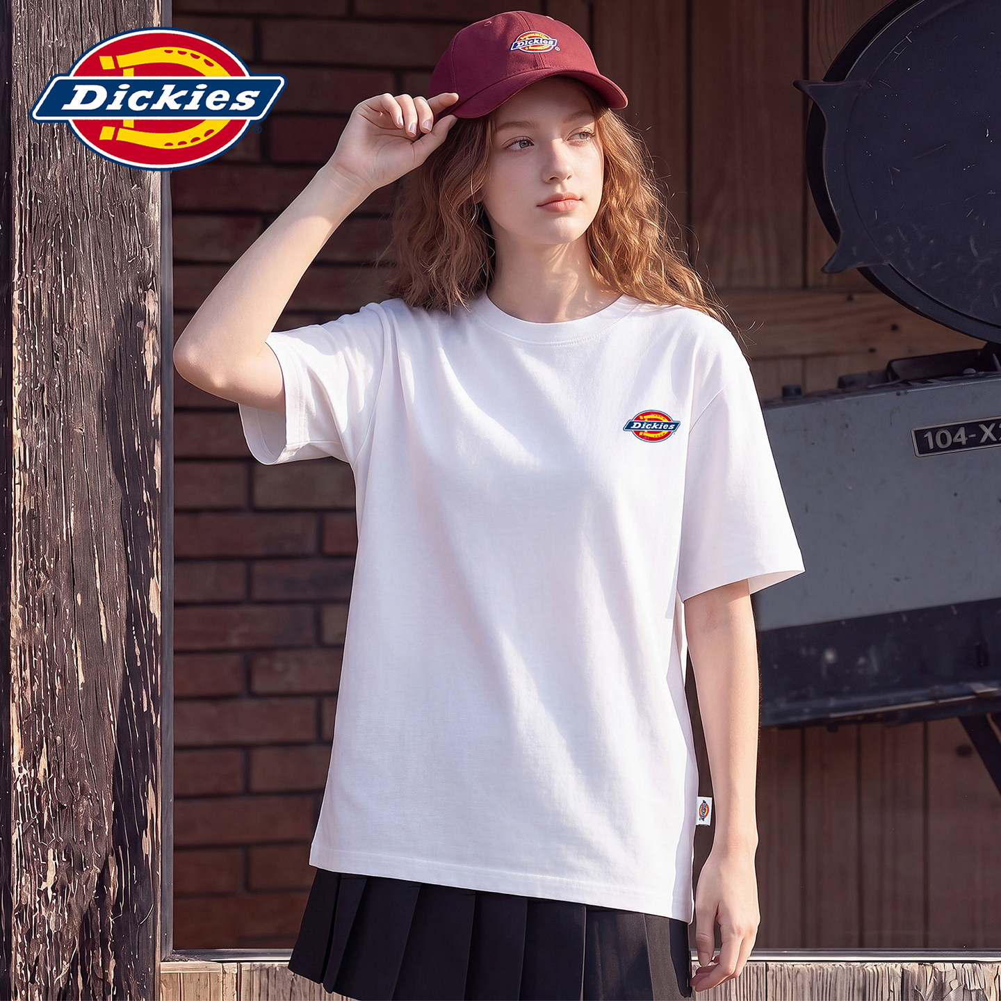 Dickies新款美式字母印花短袖T恤图片