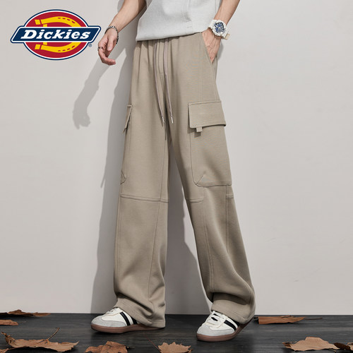 Dickies男秋季宽松抽绳休闲长裤