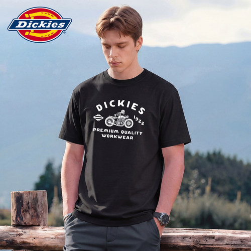 Dickies新款印花短袖T恤衫