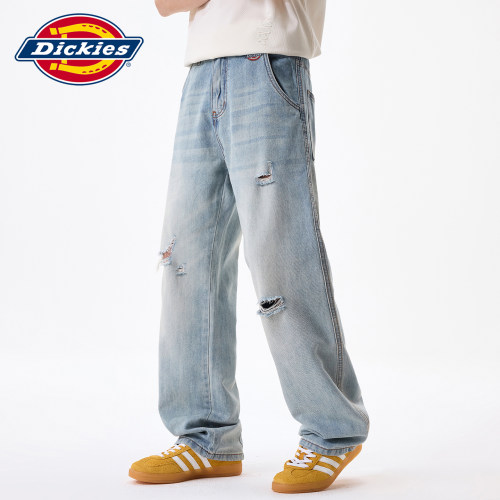 Dickies新款直筒宽松牛仔裤