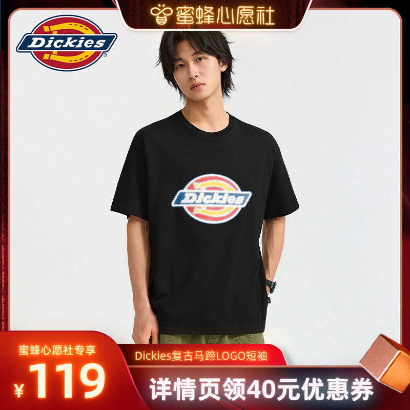 Dickies复古马蹄LOGO短T