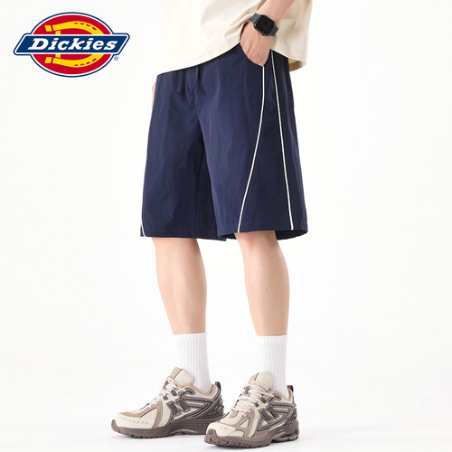 Dickies新款抽绳直筒休闲短裤