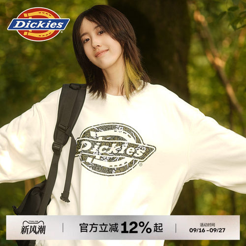 Dickies图案logo印花卫衣