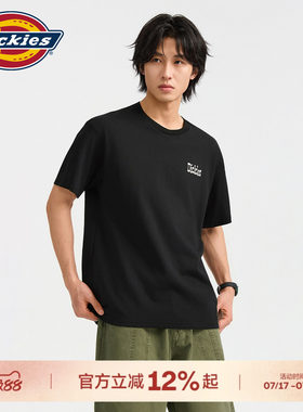 Dickies新款情侣宽松短袖T恤