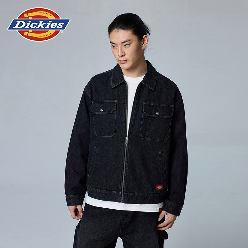Dickies帝酷适25秋冬宽松休闲多口袋牛仔工装底特律夹克外套男女,男装,夹克,淘宝优惠券,粉丝福利购,淘宝优惠卷