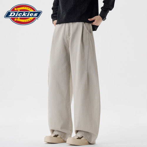 Dickies简约纯色百搭阔腿休闲裤