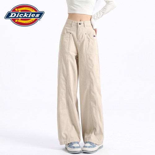Dickies帝酷适米杏色工装休闲裤Y