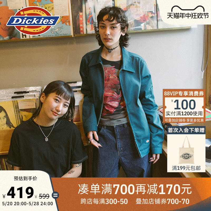 Dickies春夏经典JT75工装老夹克外套易去污 男女情侣 女装/女士精品 短外套 原图主图