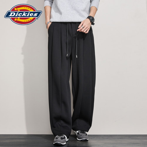 Dickies男士垂感宽松直筒休闲裤