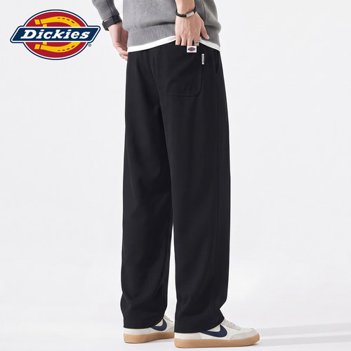 Dickies美式抽绳直筒梭织休闲裤
