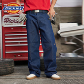 风复古牛仔裤 Dickies帝酷适2025秋冬新色原牛85283双膝裤 宽松工装