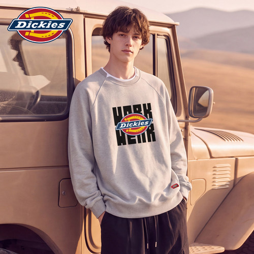 Dickies男秋季美式字母印花上衣