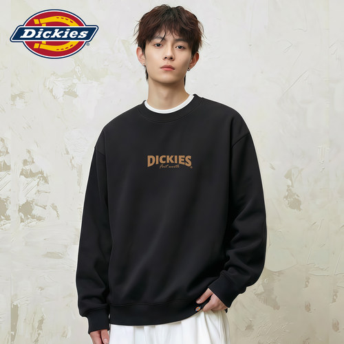 Dickies重磅圆领舒适卫衣男