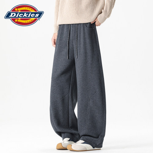 Dickies拼接抽绳垂感针织卫裤