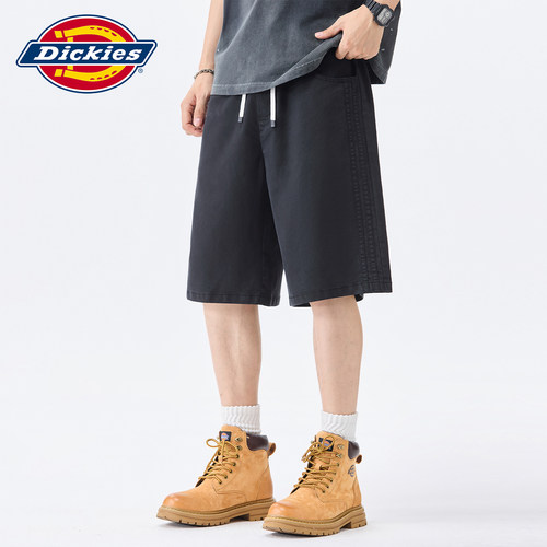 Dickies抽绳直筒休闲短裤